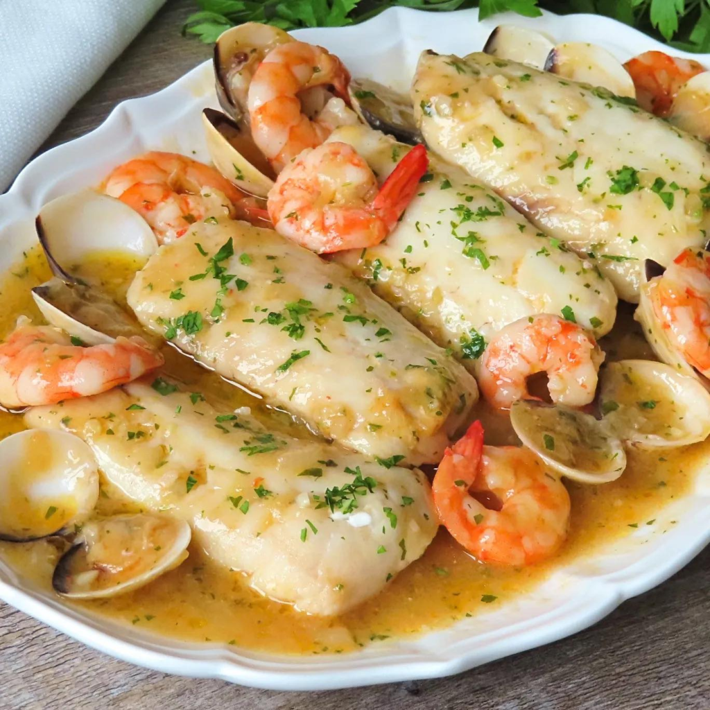 Merluza en Salsa Marinera: Una Delicia Tradicional