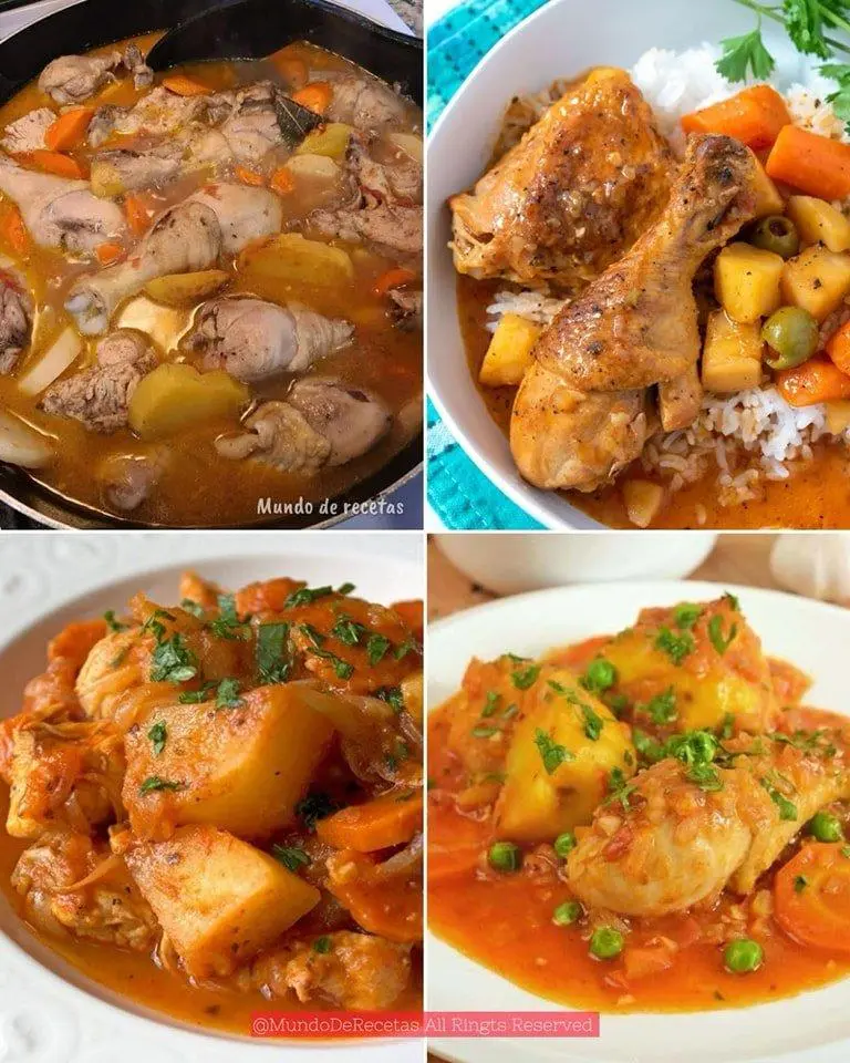 ESTOFADO DE POLLO CASERO: UN CLÁSICO PARA DISFRUTAR EN FAMILIA