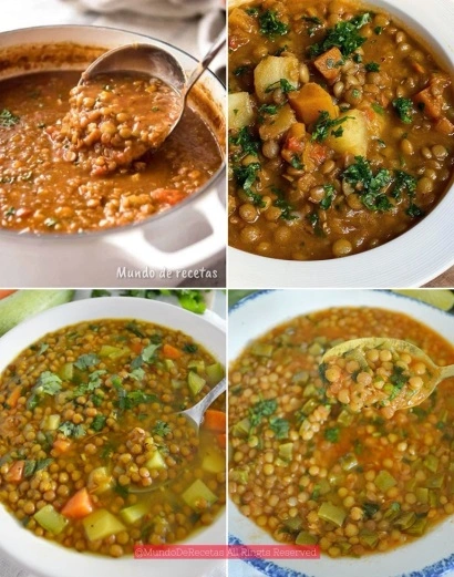 Lentejas con Verduras