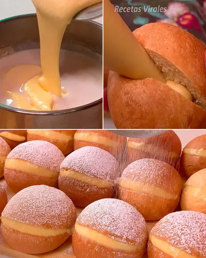 Berlín con Crema Pastelera: El Dulce que Siempre Me Hacía Sonreír de Niño