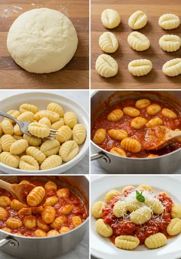 Ñoquis con Salsa de Tomate: El Secreto Mejor Guardado de la Abuela