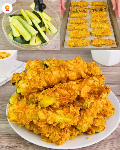 Calabacitas Empanizadas