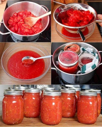 Conserva Casera de Tomate