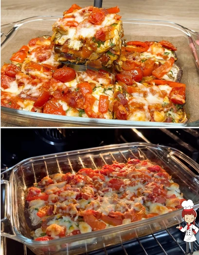 Lasaña de Berenjena con Queso