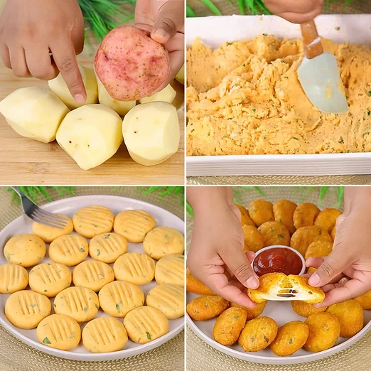 Croquetas de Papa con Queso