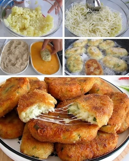 Croquetas de Papa con Queso