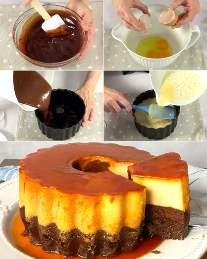 Pastel Imposible Chocoflan