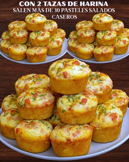 Pastelitos Salados Caseros
