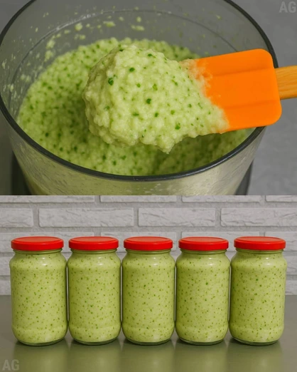 Salsa cremosa de calabacita