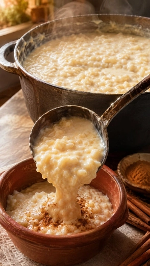 Arroz con Leche Cremoso con Canela
