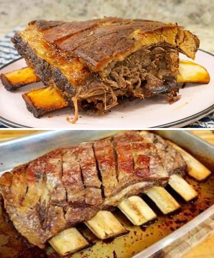 Costillas de Res Horneadas al Estilo Barbacoa