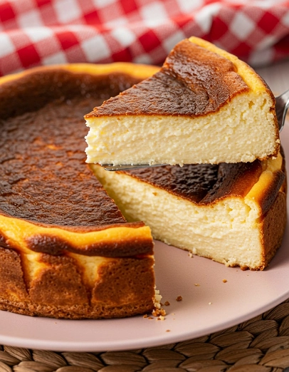 Tarta de Queso Vasca