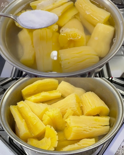 Yuca Cocida con Sal